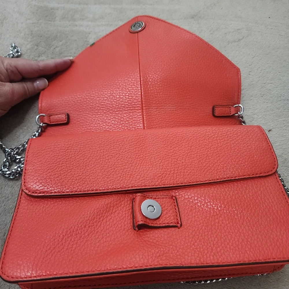 Banana Republic Vibrant Orange Crossbody Bag